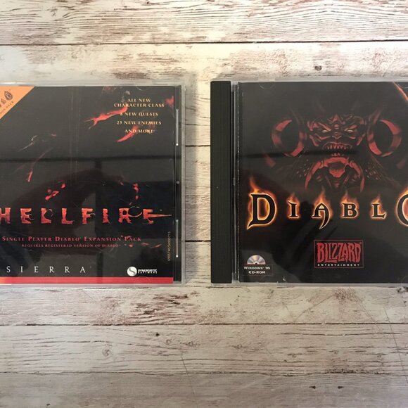 Blizzard co. Diablo and Hellfire Expansion - Picture 1 of 7